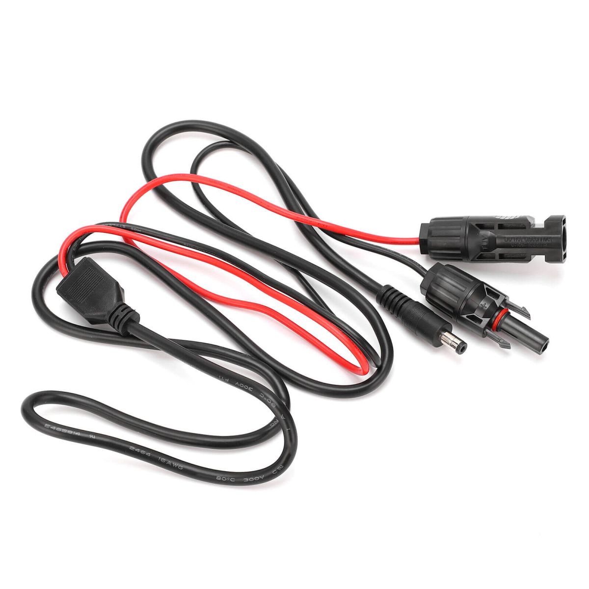 Solar Charge Cable 16 AWG DC Plug DC5521 To Female And Male MC4 solar-charge-cable-16-awg-dc-plug-dc5521-to-female-and-male-mc4